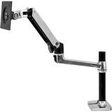 Ergotron LX Desk Mount LCD Arm Tall Pole, Monitorhalterung aluminium