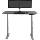 Ergotron LX Dual Direct Monitor Arm, Monitorhalterung schwarz