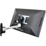 Ergotron LX HD Wallmount Swing Arm, Wandhalterung silber/schwarz, Schwenkarm für Wandmontage