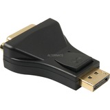 goobay DisplayPort auf DVI-I, Adapter schwarz, Bulk