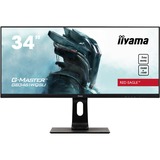 iiyama G-Master GB3461WQSU-B1, Gaming-Monitor 87 cm(34 Zoll), schwarz, AMD Free-Sync, UWQHD, 144Hz Panel