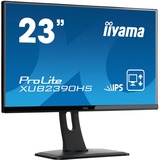 iiyama ProLite XUB2390HS-B1, LED-Monitor 58.4 cm(23 Zoll), schwarz (glänzend), HDMI, DVI-D (HDCP), Sound, Pivot