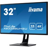 iiyama XB3288UHSU-B1, Gaming-Monitor 80 cm(32 Zoll), schwarz, UltraHD/4K, Lautsprecher, HDMI