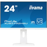 iiyama XUB2492HSU-W1, LED-Monitor 60.5 cm(23.8 Zoll), weiß, HDMI, DisplayPort, VGA