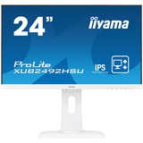 iiyama XUB2492HSU-W1, LED-Monitor 60.5 cm(23.8 Zoll), weiß, HDMI, DisplayPort, VGA