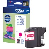 Brother Tinte magenta LC-221M 