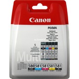 Canon Tinte Multipack PGI-580/CLI-581 BK/C/M/Y 