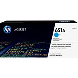 HP Toner cyan 651A (CE341A) gelb