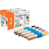 Peach Toner Spar Pack Plus PT1051 kompatibel zu Oki 465087162, 46508715, 46508714, 46508713