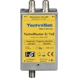 TechniSat TECHNIROUTER MINI 2/1X2, Multischalter silber