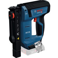 Bosch Professional Akku-Holzklammerer GTH 18V-14 Professional solo, 18Volt, Elektrotacker blau/schwarz, ohne Akku und Ladegerät