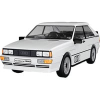 COBI Audi Quattro 1980, Konstruktionsspielzeug weiß, Maßstab 1:35