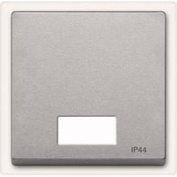 Merten Wippe Symbol Fenster rechteckig Schutzart IP vierundvierzig aluminium, Retail