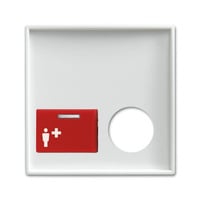 0 Zentralscheibe alpinws 2548-022 B-914, Zentrale weiß, Retail