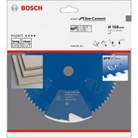 Bosch Professional EXPERT Fibre Cement Kreissägeblatt, Ø 168mm, 4Z Bohrung 20mm, für Handkreissägen