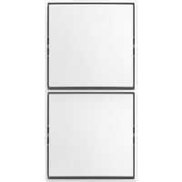 Busch-Jaeger Kombinationsschalter Wechselschalter Aufputz weiß, Retail