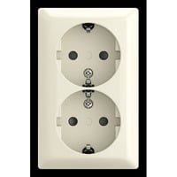 6438199017136 - Schutzkontakt Steckdose Typ F Aufputzmontage