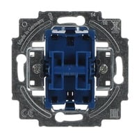 Busch-Jaeger Wippschaltereinsatz Wechsel-Wechselschaltung Unterputz 250 Volt 10 Ampere blau, Retail