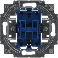 Busch-Jaeger Wippschaltereinsatz Wechsel-Wechselschaltung Unterputz 250 Volt 10 Ampere blau, Retail