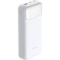 D-Link 20000mAh Powerbank DPP-201 weiß, 20 Ah, 1x USB-A, 2x USB-C, PD 3.0, QC 3.0