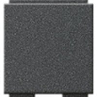 Gira Blindabdeckung Modular Jack mit Schrägauslass und Beschriftungsfeld anthrazit, Retail