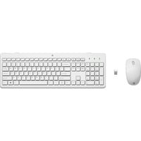 HP 230 Wireless-Maus und -Tastatur, Desktop-Set weiß, DE-Layout