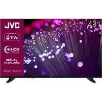 JVC LT-43VU3455, LED-Fernseher 108 cm (43 Zoll), schwarz, UltraHD/4K, Tripple Tuner, Smart TV, TiVo Betriebssystem