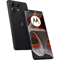 Motorola Edge 50 Pro 512GB, Handy Black Beauty, Kunstleder, Dual SIM, Android 14, 12 GB LPDDR4X