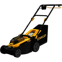 Stanley V20 Akku-Rasenmäher (SCMWP3401M1-QW), 18Volt schwarz/gelb, 1x 4,0 Ah-Lithium-Ionen-Akku