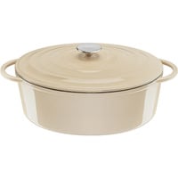 3168430347205 - Bräter TEFAL E25906 LOV Töpfe Gr Ø 34 cm + Höhe 1741 cm beige Bräter umweltfreundlich inkl E-Book 28 cm Induktion