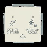 0 Klingeltaster Einschalteinheit Do Not Disturb Make Up Room weiß, Retail