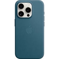Apple Feingewebe Case mit MagSafe, Handyhülle blau, iPhone 15 Pro