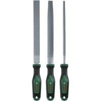 Bosch Heimwerken & Garten Holzraspel-Set, 3 teilig, Feile grün/schwarz, 200mm