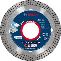 Bosch Professional Diamanttrennscheibe Expert HardCeramic, Ø 85mm Bohrung 22,23mm