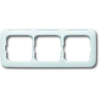 4011395881408 - Busch-Jaeger Rahmen 3f aws glz horiz Reflex si bsf Kst Textfeld Beschriftungsfläche 1733NS-214 - weiß