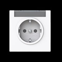 Busch-Jaeger Schutzkontaktsteckdose Schutzkontakt Safety Plus weiß, Retail