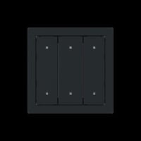 Busch-Jaeger Wippe für Elektroniktaster 3-fach schwarz, Retail