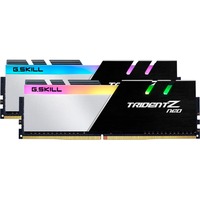 G.Skill DIMM 16 GB DDR4-3600 (2x 8 GB) Dual-Kit, Arbeitsspeicher schwarz/silber, F4-3600C14D-16GTZNA, Trident Z Neo, INTEL XMP