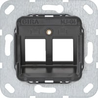 Gira Modular Jack 4 2fach Unterputz Tragring Retail