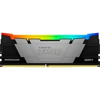 Kingston FURY DIMM 32 GB DDR4-3200 , Arbeitsspeicher schwarz, KF432C16RB2A/32, Renegade RGB, INTEL XMP