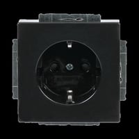 Busch-Jaeger Schutzkontakt Steckdosen Einsatz anthrazit, Retail