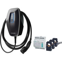 Mennekes Wallbox AMTRON 4You 310 11 C2 midnight black, PV-Bundle schwarz, 7,5 Meter Ladekabel, RFID, mit externem Zähler und Stromsensor
