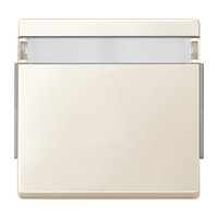 Merten Wippe mit Schriftfeld für Wechselschalter und Taster weiß, Retail