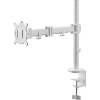 ONE FOR ALL Universal-Monitorarm DM 2120, Monitorhalterung weiß, für 33 - 81cm (13" - 32") Monitore