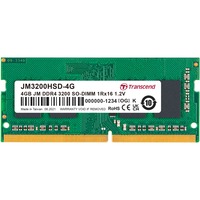 Transcend SO-DIMM 4 GB DDR4-3200, Arbeitsspeicher grün, JM3200HSD-4G, JetRAM