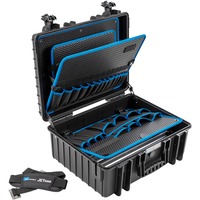 B&W Werkzeugkoffer JET 6000  schwarz/blau