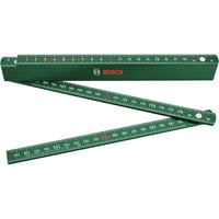 Bosch Holzgliedermaßstab 2m Zollstock, Messlatte grün