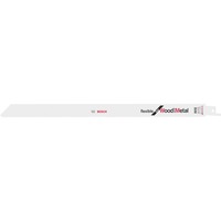 Bosch Professional Säbelsägeblatt S 1222 VF Flexible for Wood and Metal, 5 Stück Länge 300mm