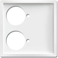 Busch-Jaeger Zentralscheibe studiodesign, Zentralplatte weiß, Retail