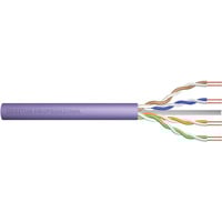Digitus Professional Cat.6 U/UTP Verlegekabel simplex, Cca violett, 305 Meter Easy Pull Box